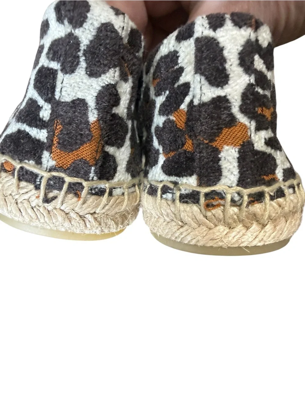 Tory Burch Eleanor Leopard Espadrilles Size 8 NWOB